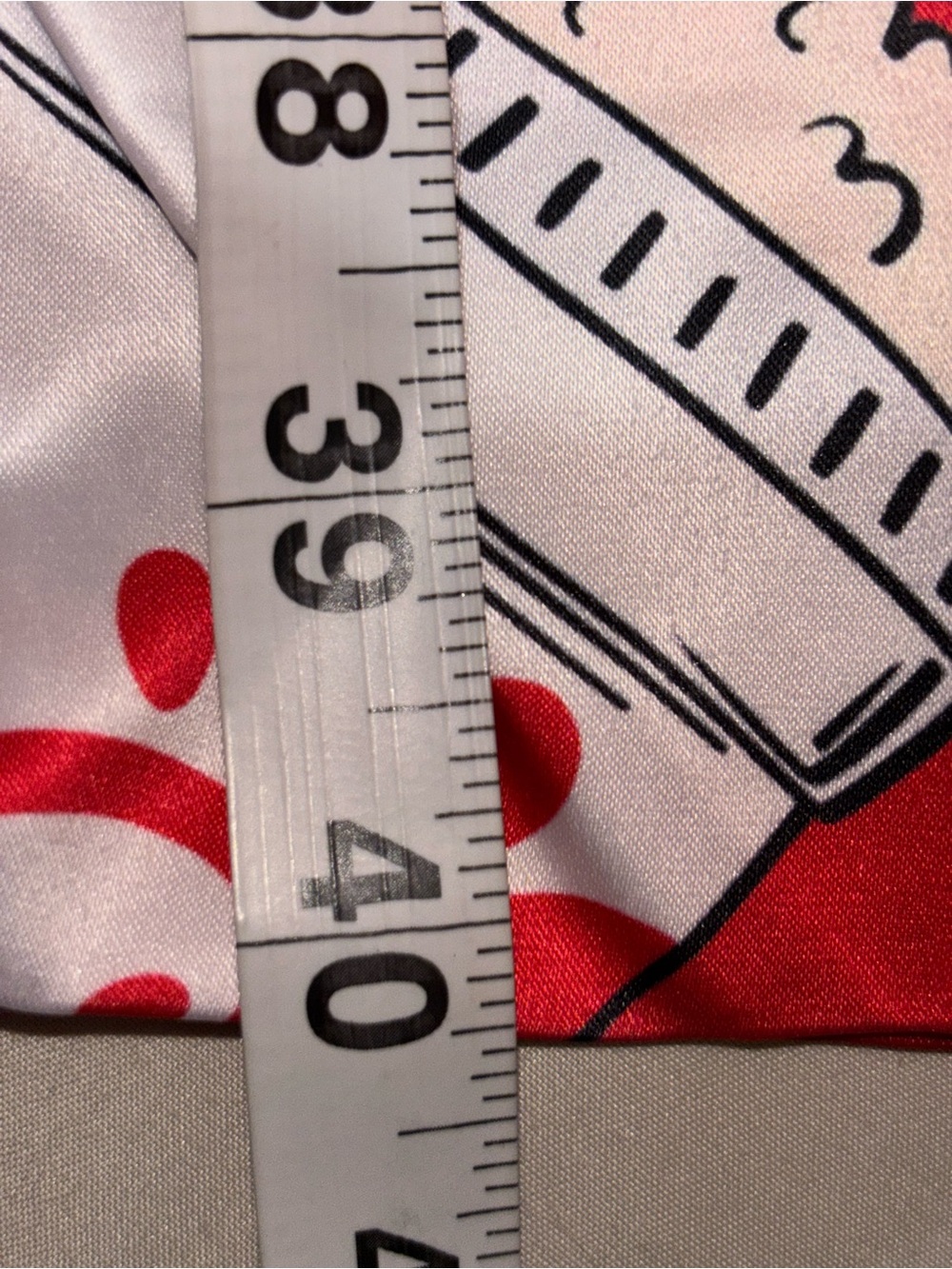 SHESHOW Chick-fil-A Satin Pajama Set Red Long Sleeve Pants NWT - Picture 9 of 9
